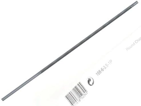 Bahco Tools 168-8-4. 5 - 1P-Amerikan Desen Dosyası - Yuvarlak Şekil, 200 mm Uzunluk, 15'li Paket