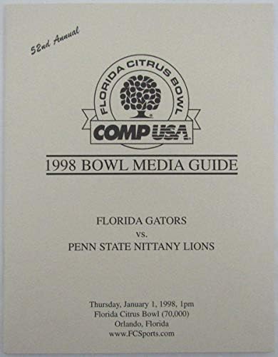 1998 52. Yıllık Florida Citrus Bowl Medya Rehberi (PSU vs. Florida) 137285-Üniversite Programları