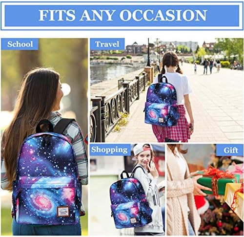 VASCHY Okul Sırt Çantası Kızlar için, Çocuklar için Sevimli Schoolbag Bookbag / Gençler/Orta Okul/Kolej / İş Sırt Çantası Kadınlar