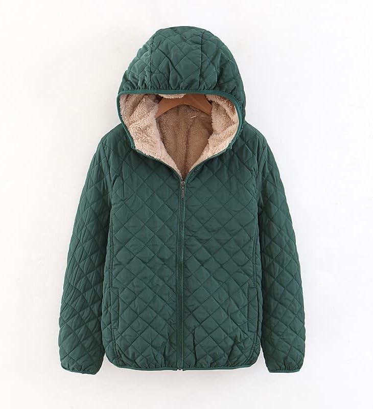 Kadın kışlık ceketler Fermuar Ön Kaput Sıcak Rahat Raglan Bombacı Ceket Cepler ile Ceket Dış Giyim Palto