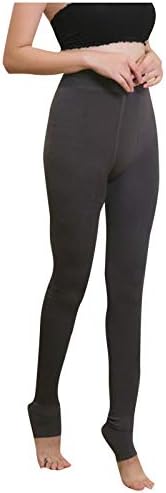 XXBR Termal Tayt Bayan, Kış Sıcak Polar Astarlı Bulanık Kalın Sıkı Külotlu Tayt Elastik Yoga Pantolon