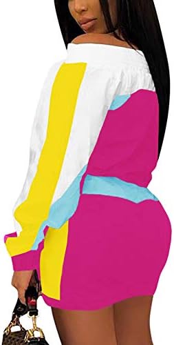 EOSIEDUR Kadınlar 2 Parça Kıyafetler Eşofman Tulumlar Hafif Rüzgarlık Kazak Ceket Kırpma Üst pantolon seti