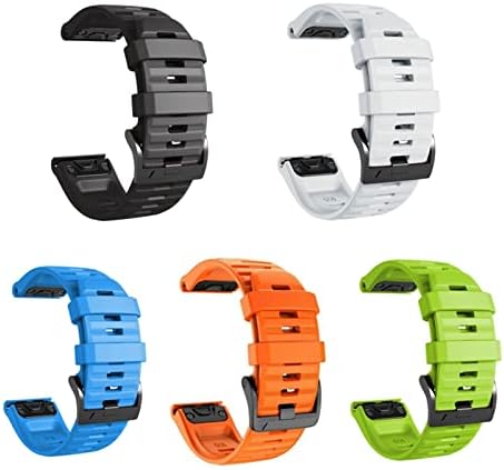 KDEGK 5 Adet 26 22MM Hızlı Bırakma Watchband Kayışı Garmin Fenix 7 7X7S 6X Pro İzle Kolaylık Bilek Kayışı Fenix 6 Pro akıllı saat