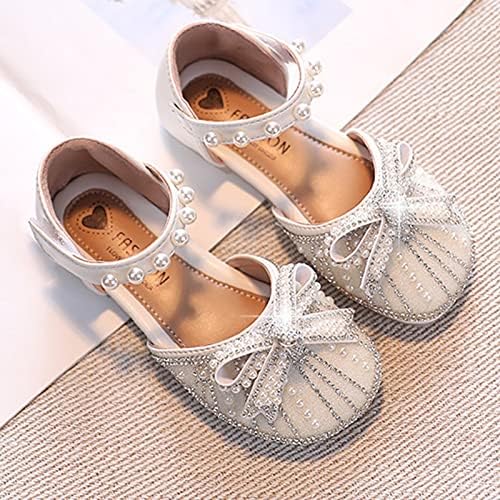 Sonbahar Kızlar Sandalet Yaz Prenses Ayakkabı Büyük Çocuk Yumuşak Alt Kaymaz Sandalet Kristal Ayakkabı Kızlar dans ayakkabıları