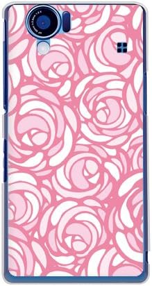 YESNO Rose Pop Pastel Pembe (Şeffaf) / AQUOS Phone 102SH II için / SoftBank SSH122-PCCL-201-N212