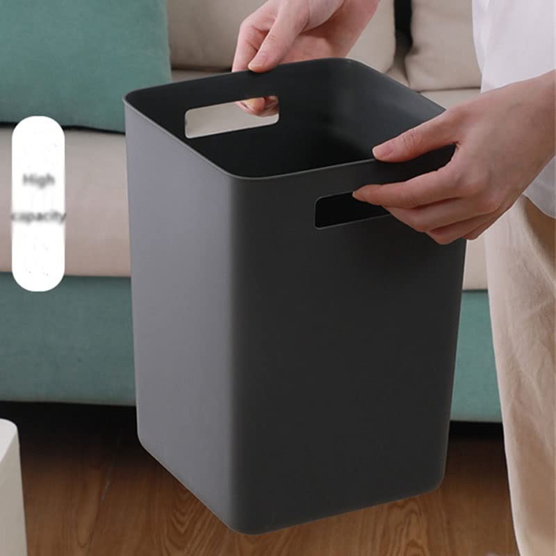 XBWEI çöp tenekesi Sadelik Basın Kapak çöp konteyneri Yatak Odası Tuvalet Ofis Mutfak Çöp Kovası Masaüstü çöp kutuları