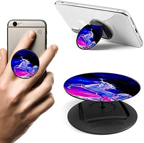 Unicorn Gökkuşağı Ay Telefon Tutacağı Cep Telefonu Standı iPhone Samsung Galaxy ve Daha Fazlasına uyar