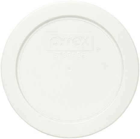 Pyrex (2 7200 Cam Kase ve (2) ABD'de Üretilen 7200 Adet Beyaz Kapak