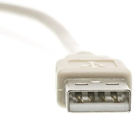 CableWholesale 10 feet USB 2.0 Yazıcı/Aygıt Kablosu, Bej, A Tipi Erkek / B Tipi Erkek Fiş, A Erkek-B Erkek Yüksek Hızlı USB Kablosu,