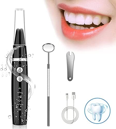 Dişler için Plak Sökücü, LED Işıklı ve 5 Modlu Elektrikli Diş Diş Temizleyici Alet Tartar Sökücü, Yetişkinler için Şarj Edilebilir