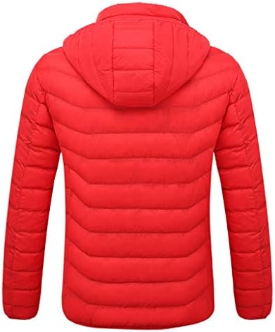 Aleola akıllı karın geri boyun elektrikli ısıtma sıcak pamuklu giysiler kırmızı