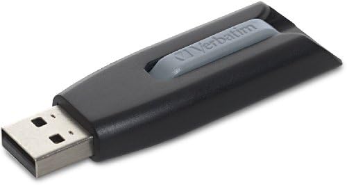 Verbatim 49174 Store ' N'go V3 USB 3.0 Sürücü, 64 Gb, Siyah/Gri