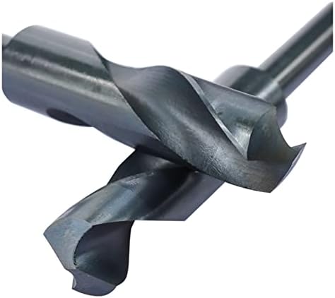 VİEUE matkap uçları Nitrür Kaplı HSS matkap uçları 21.5-25mm Metal Işleme aletleri için Sondaj Araçları Büküm Uçları (Toplam Uzunluk