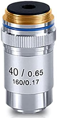 Mikroskop Aksesuarları Kiti Yetişkinler için 4X 10X 20X 40X 60X 100X Akromatik Objektif Lens Mikroskoplar Lens Laboratuar Sarf Malzemeleri
