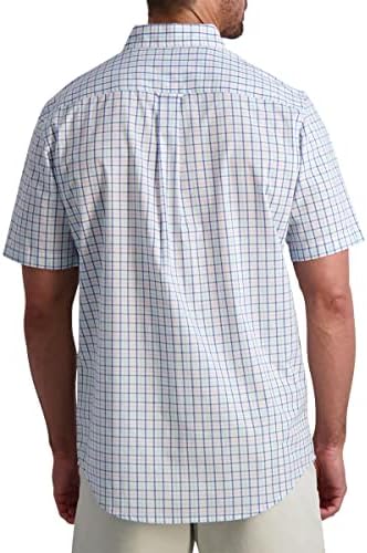 Ahbap Erkek Gömleği-Klasik Fit Kısa Kollu Düğmeli Yakalı Gömlek (S-2XL)