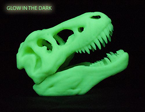 MG Chemicals ABS 3D Yazıcı Filamanı, 3,0 mm, 0,25 kg (0,5 lb), Karanlıkta Parlayan (Yeşil)
