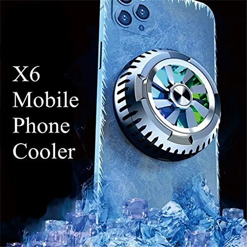 WYKDD X6 USB Taşınabilir Evrensel Manyetik Yarı İletken Cep Telefonu Soğutucu Oyun Soğutma Fanı Radyatör