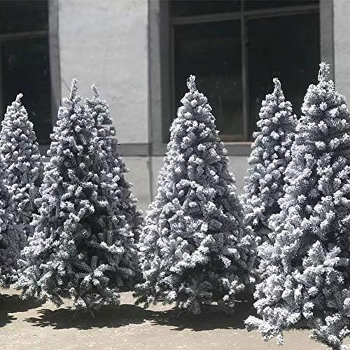ZPEE Yüksek Denisity Kar Akın Noel Ağacı, Yapay Malzeme PVC Çam Ağacı ile Metal Standı noel dekorasyonları Montajı kolay Çıplak Ağacı-3