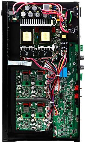 OSD ses 1000 W 2CH ticari amplifikatör 100/70 V, D sınıfı LED gösterge ışıkları, RS232 XPA500, 2x500 W