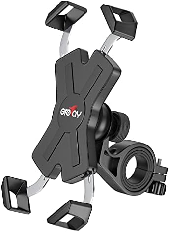 Grefay Bisiklet Telefon Dağı Metal motosiklet gidonu telefon tutucu Scooter Telefon Kelepçe için 4.0-7.0 İnç Smartphone ile 360° Rotasyon