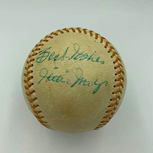 Vintage 1950'ler Willie Mays Resmi İkinci Lig Beyzbol PSA DNA ORTAK İmzalı Beyzbol Toplarını İmzaladı