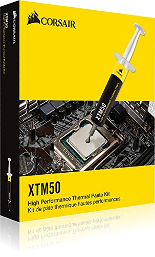 Corsair XTM70 Aşırı Performanslı Termal Macun, 250W+ tdp'ye kadar Intel ve AMD işlemciler için 3g-Düşük Viskoziteli, Kolay Uygulama,