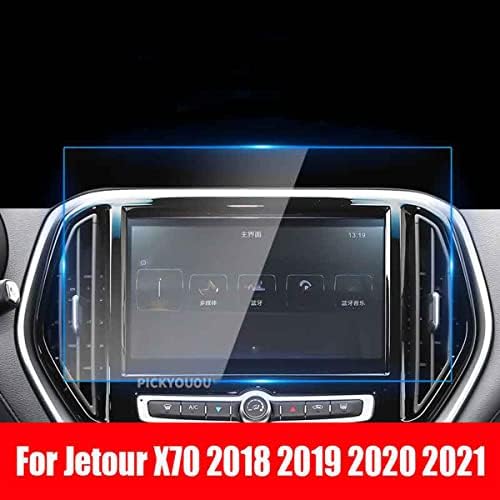 Funiur Araba Ekran Gösterge Paneli Sertleştirilmiş Cam Filmi GPS Hız Göstergesi koruyucu film Aksesuarları,Jetour X70 2018-2021