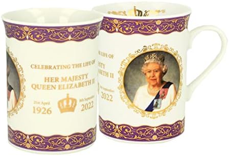 Elgate Kraliçe Elizabeth II Hatıra Lippy Kupa Kahve Çay Bardağı