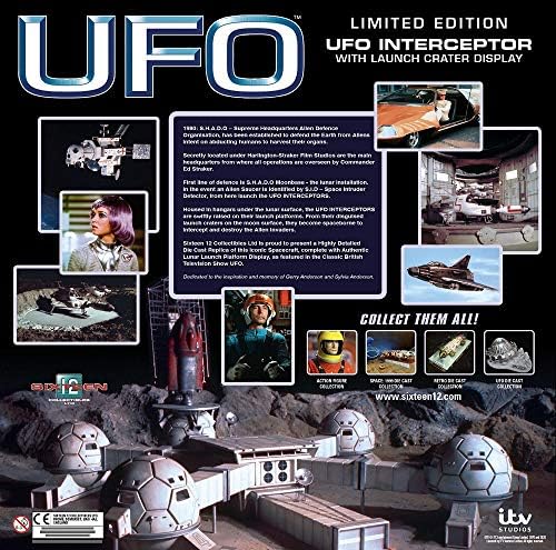 Gerry Anderson'ın Fırlatma Krateri Ekranlı S. H. A. D. O UFO Önleyicisi