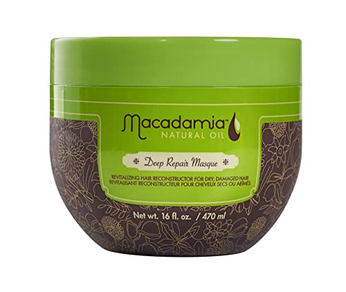Macadamia Doğal Yağ Derin Onarım Maskesi, 16 FL OZ