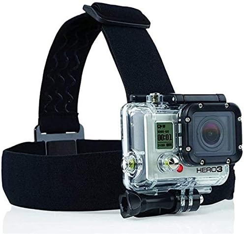 Navitech 8 in 1 Eylem Kamera Aksesuarı Combo Kiti ile Kırmızı Kılıf ile Uyumlu Sainlogic Eylem Kamera