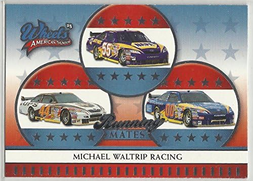 Michael Waltrip Yarışı 2008 Tekerlekler Amerikan Gök Gürültüsü Kartı 43 NASCAR