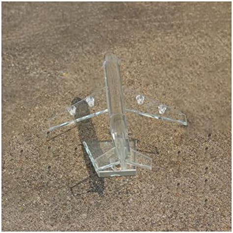 RCESSD Kopya Uçak Modeli Kristal Uçak Modeli Oyuncak Uçak Modeli Uçak El Sanatları Dekorasyon Koleksiyonu