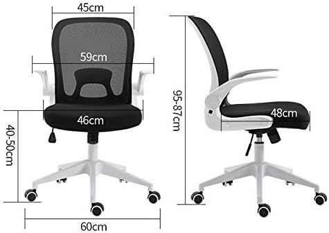 ygqbgy Ergonomik Ayarlanabilir ofis koltuğu Kaldırılabilir Bilgisayar Masası Döner Sandalye Ev Konfor Sedanter Sandalyeler Katlanır