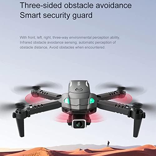Yeni Başlayanlar için 4K Çift Kameralı AFEBOO Yetişkin Drone, Katlanabilir Hobi rc dört pervaneli helikopter, Erkek Kızlar için Elektrikli