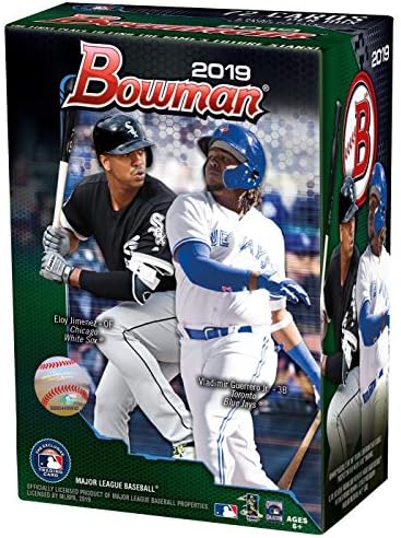 Topps 2019 Bowman Beyzbol Blaster Kutusu (6 Paket / 12 Kart: 5 Ekler)