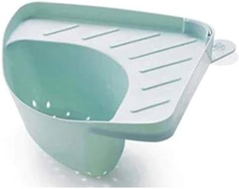 SAMAN Yeni Plastik Örgü Banyo lavabo süzgeci Lavabo Filtresi Mutfak Gıda Sebze Lavabo Tıpa Elek Drenaj Saç Catcher Kevgir Elek (Renk:
