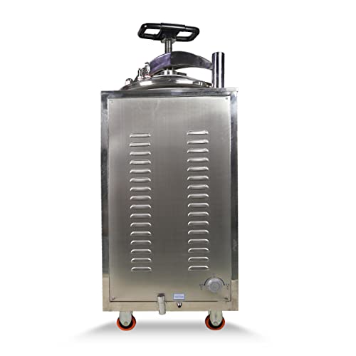 HNZXIB 150 Litre Paslanmaz Çelik Yüksek Sıcaklık Dikey Basınçlı buhar sterilizatörü, Elektrotermal Basınçlı buhar sterilizatörü