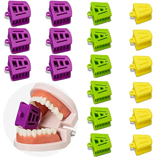 Diş Bite Blokları Ağız Sahne Silikon Diş Bite Blokları Çocuk Çocuklar Yetişkinler için Çok Boyutlu Diş Ağız Açıcı Diş Sıkma, büyük,