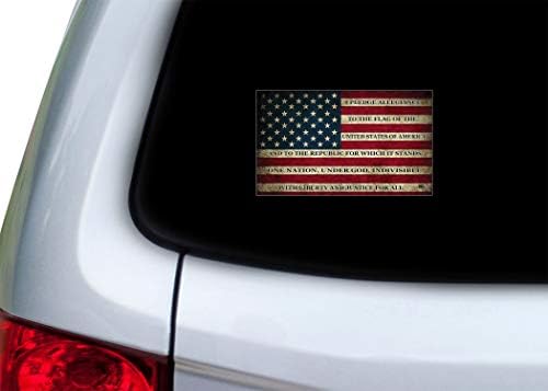 Rogue Nehir Taktik ABD Bayrağı Sticker Tampon Araba Çıkartması Hediye Vatansever Amerikan Yıpranmış Amerika Birleşik Devletleri Bağlılık