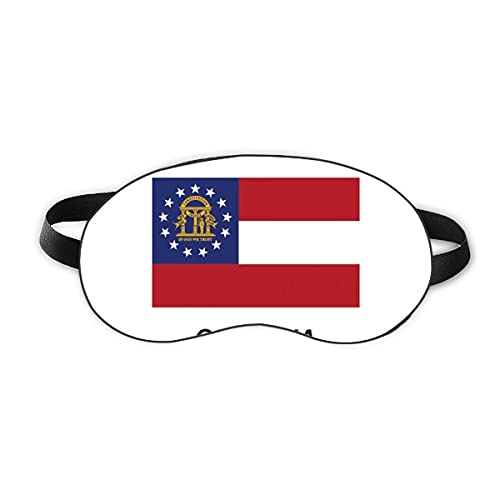 Amerikan devlet bayrağı kontur uyku göz kalkanı yumuşak gece körü körüne gölge kapak