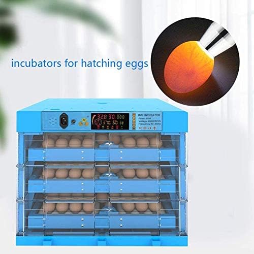 AJLDN 192 Otomatik Yumurta Çevirmeli Yumurta Kuluçka Makinesi, Laboratuarlı 3 Katmanlı Yumurta Kuluçka Kuluçka Makinesi Tavuklar Ördekler