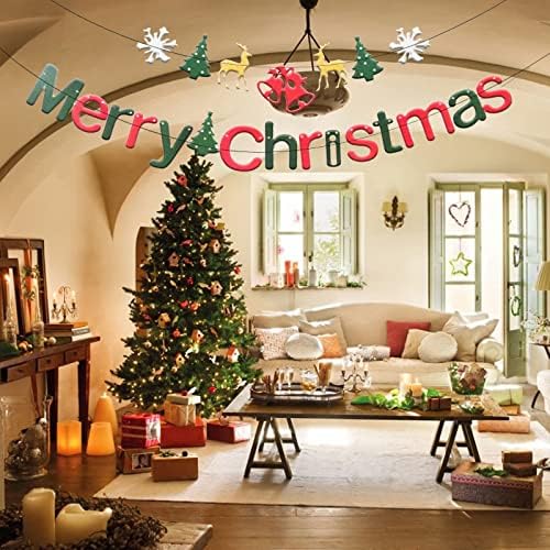 Merry Christmas Afiş Çuval Bezi, Noel Şömine Afiş Noel Duvar Afişleri, Noel ağaç dekor, Noel Ev Baca İç mekan süslemeleri, Noel Baca