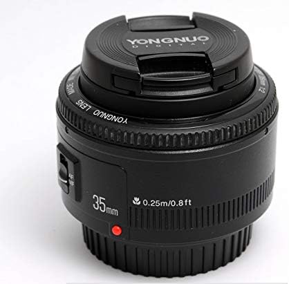 YONGNUO YN35mm F2 Lens 1: 2 AF/MF Geniş Açı Sabit/Başbakan Otomatik Odaklama canon lensi EF Dağı EOS Kamera