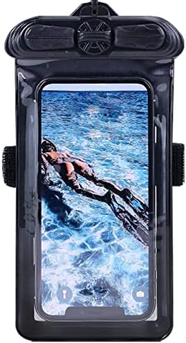 Vaxson telefon kılıfı Siyah, Oppo A35 ile Uyumlu Su Geçirmez Kılıfı Kuru Çanta [Ekran Koruyucu Film Değil ]