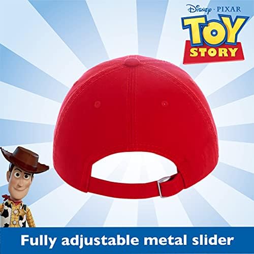 Konsept Bir erkek Disney Pixar Oyuncak Hikayesi Pizza Gezegen Teslimat İşlemeli Logo Pamuk Ayarlanabilir Cu beyzbol şapkası, Kırmızı,