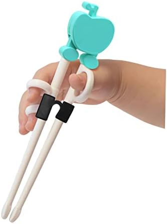 Luxshıny 5 adet Plastik Chopstick Tutucu Çubuklarını Çocuklar için Siyah Çubuklarını Siyah Menteşeler Eğitim Araçları Chopstick Eğitim