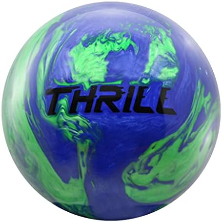 Motiv Top Thrill ÖNCEDEN delinmiş Bowling Topu-Mavi / Yeşil