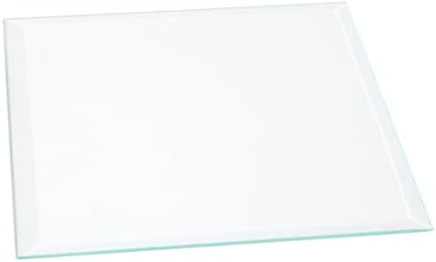 Plymor Kare 3mm Şeffaf Eğimli Cam, 5 inç x 5 inç (12'li paket)