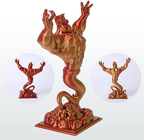 Ipek Sihirli PLA 3D Yazıcı Filament İpek Altın İpek Bakır + İpek Mavi İpek Kırmızı, Toplam 2 Adet